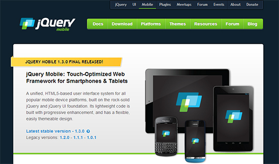 jQuery Mobile