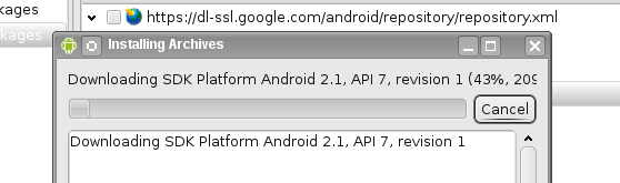 Linux: Instalando o Android SDK na plataforma Linux.