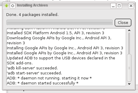 Linux: Instalando o Android SDK na plataforma Linux.