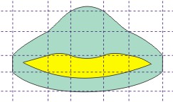 formas criadas e curvas modificadas