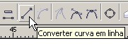 converter curva em linha