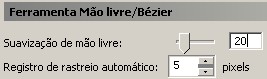 suavização de mão livre