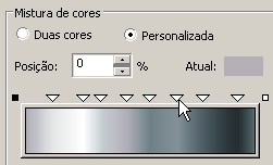 visualização do preenchimento