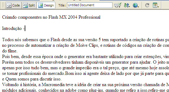 CSS no cotidiano através do Dreamweaver