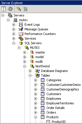 Server Explorer